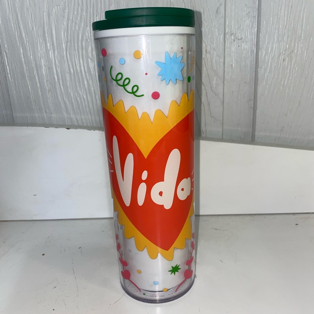 STARBUCKS DIA DE LOS MUERTOS VIDA TUMBLER - Rare
